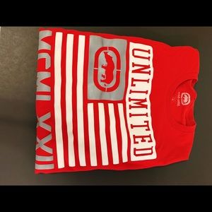 Men's red Echo shirt